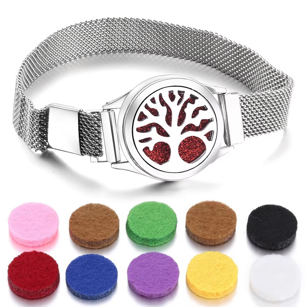 Jewelry Essentials Watches - Pulsera de aromaterapia de alta calidad