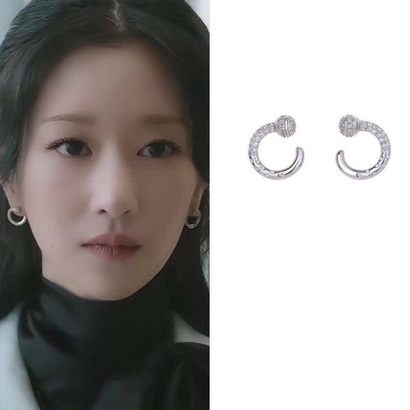 Eve Jewelry & Watches Distribuidor Oficial Rolex Buenos Aires - Eve SEO Yea Ji-pendientes de circonita