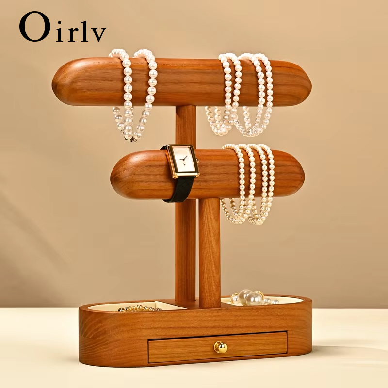 Jewelry Stores With Watches - Oirlv Expositor de Joyería de Madera