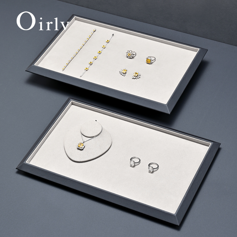 Jewelry Stores With Watches - Bandeja de Joyería de Cuero Oirlv,