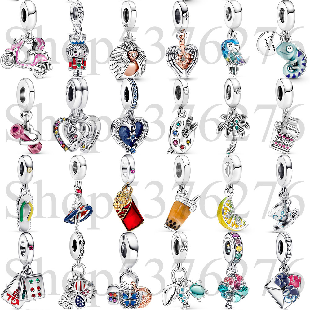 Paradise Jewelry & Watches Llc - Abalorio Colgante de Plata de Ley