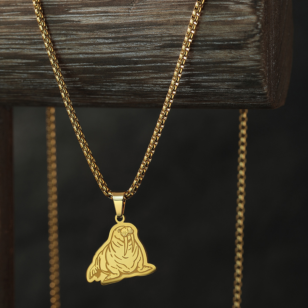 Pacific Jewelry & Watches Los Angeles - Kinitial-collar de morsa del Pacific para