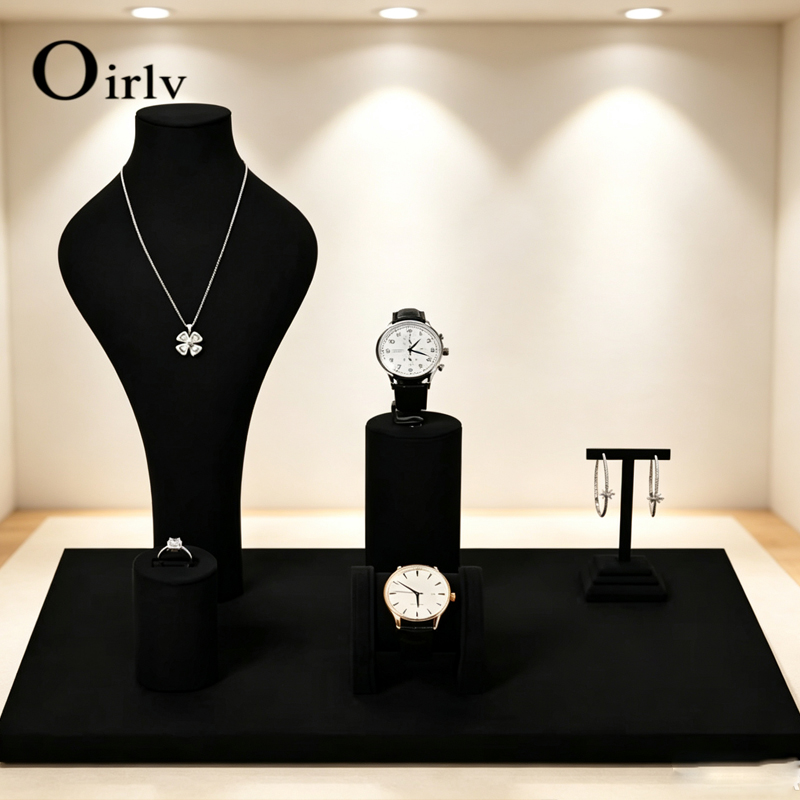 Oirlv Juego de expositores de  - Jewelry Stores With Watches reseña y precio