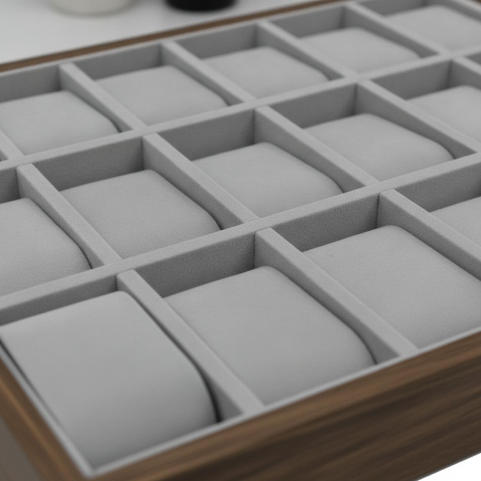 Caja expositora de relojes de  - Jewelry And Watches Box reseña y precio