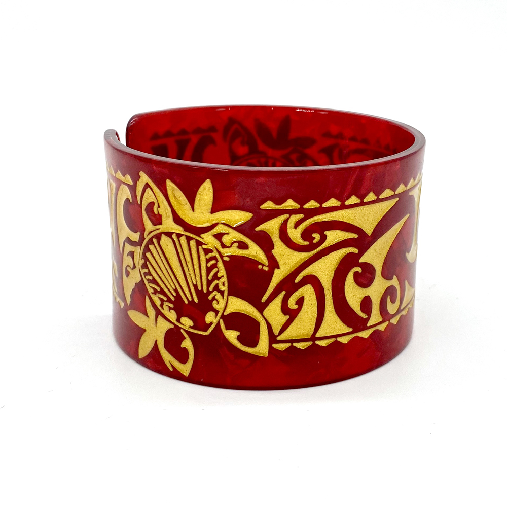 Brazalete de concha de acrílic - Pacific Jewelry & Watches Los Angeles reseña y precio