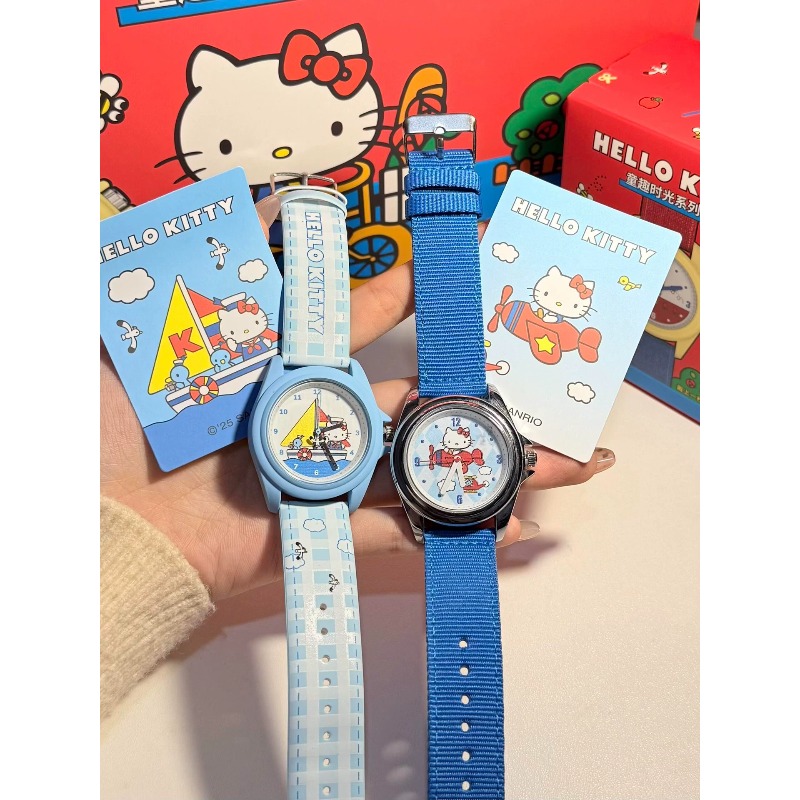 Moetch Sanrio Hello Kitty Seri - Moments Watches & Jewelry Burlington reseña y precio