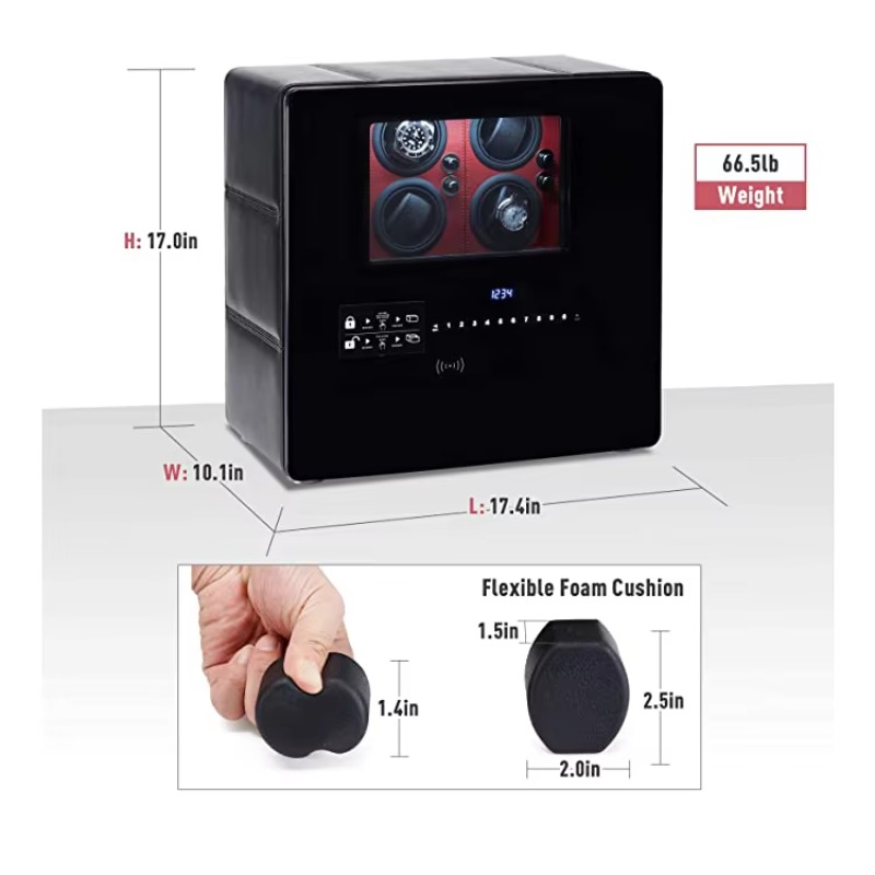 Caja Giratoria para Relojes de - Jewelry And Watches Box reseña y precio